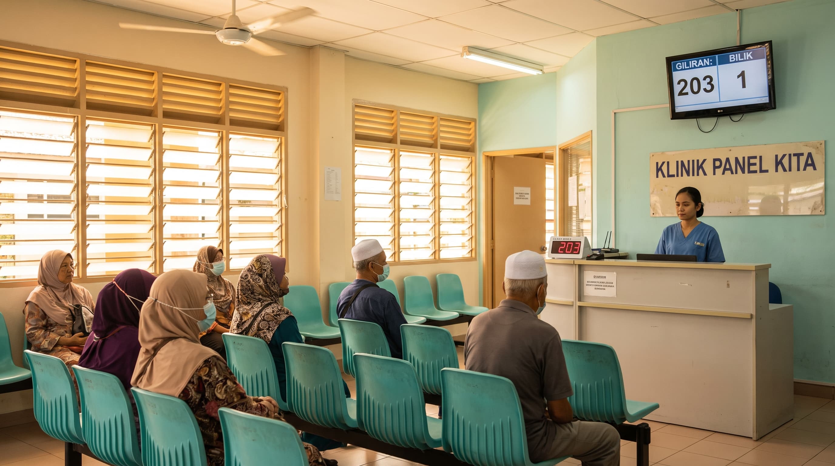 Case study: how an Alor Setar clinic group cut average wait time from 47 to 18 minutes with patient-flow automation