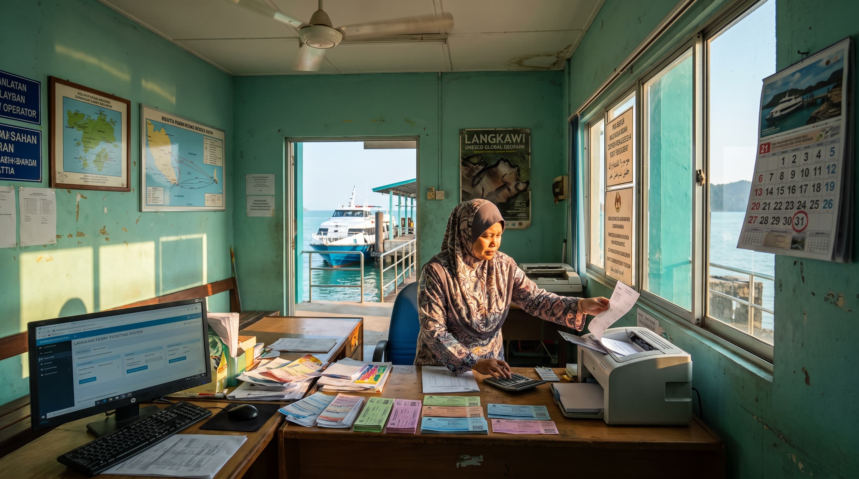 Case study: how a Langkawi ferry operator ended the month-end invoicing fire with a small automation