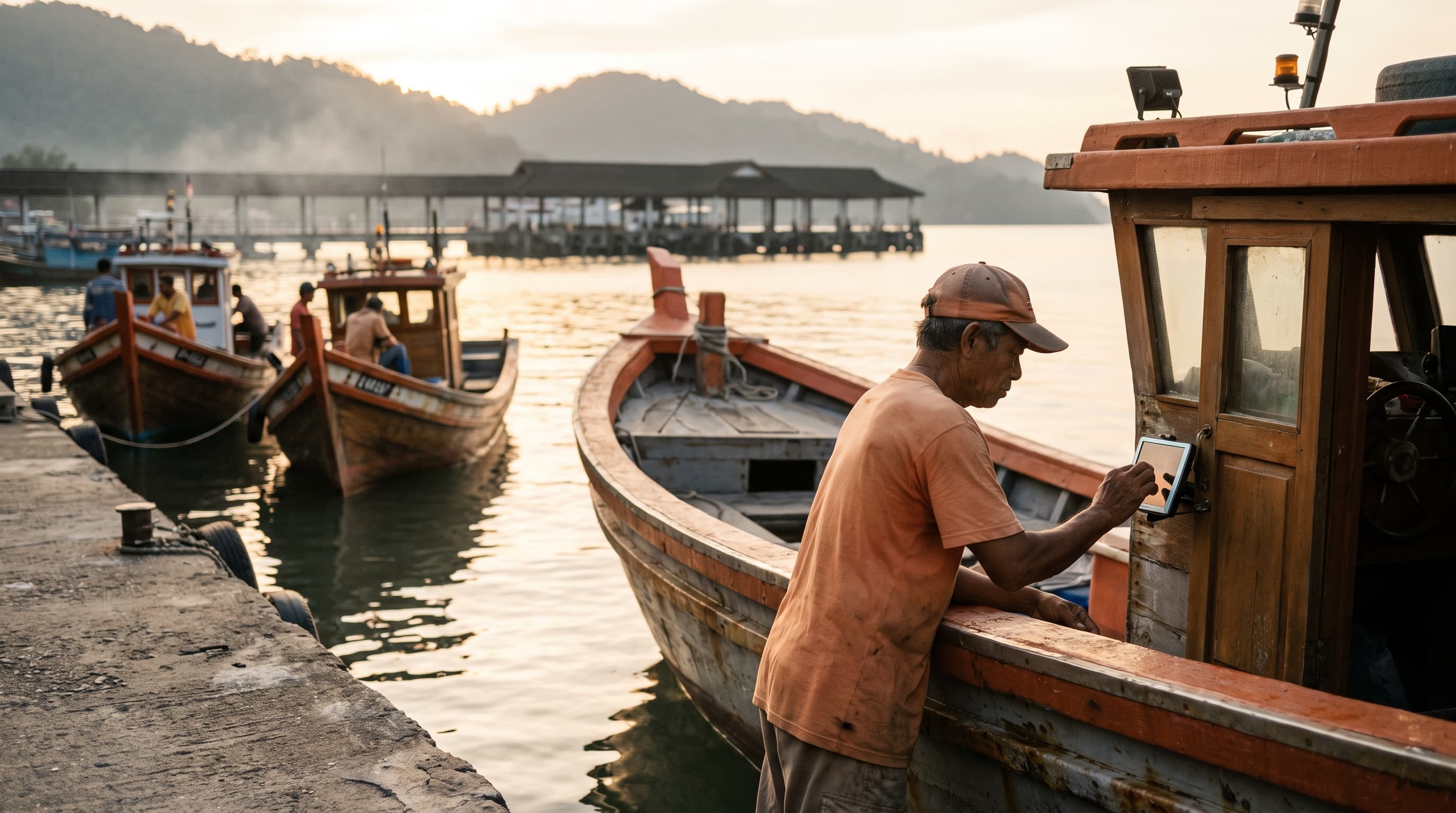 Case study: how a Sitiawan fishing cooperative cut fleet fuel costs by 8% with a thin custom tracking app