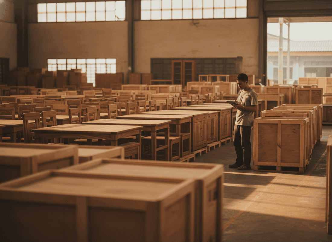 Muar furniture exporter — ~20 admin hours/week recovered