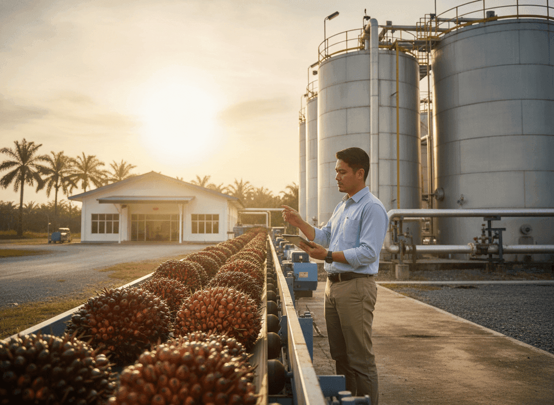 Kluang palm oil trading firm — ~3x more qualified enquiries