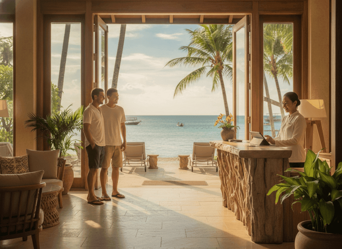 Langkawi beach resort — ~RM100k/yr in occupancy and staffing gains