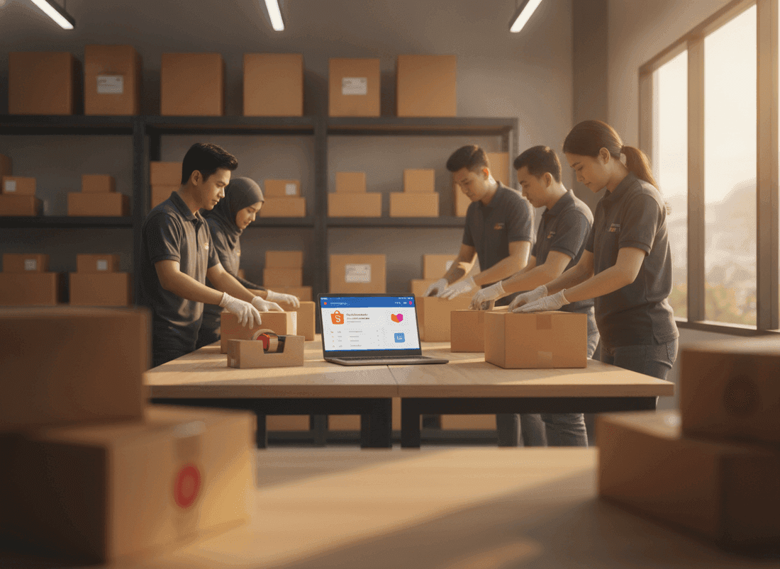 KL e-commerce brand — 3 admins' work down to 1