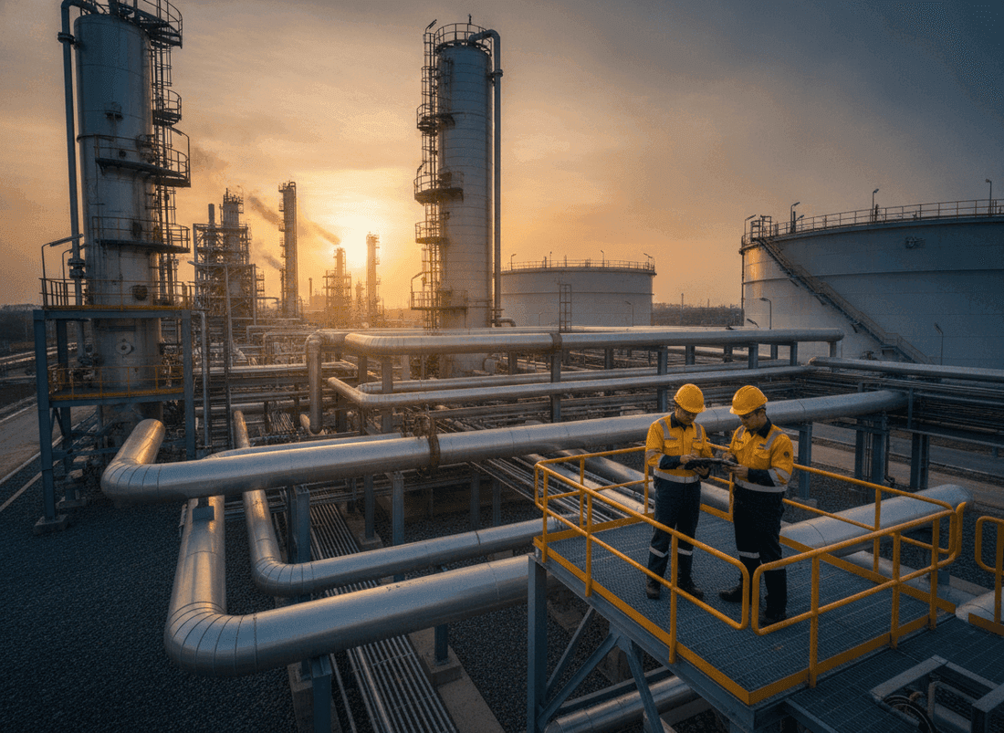 Gebeng petrochemical plant — Unplanned downtime cut ~35%