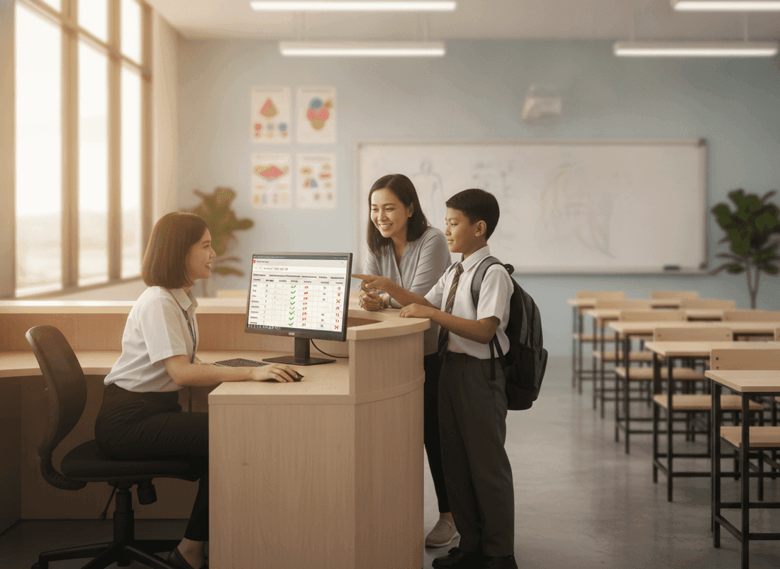 PJ tuition-centre chain — Admin load down ~2 roles