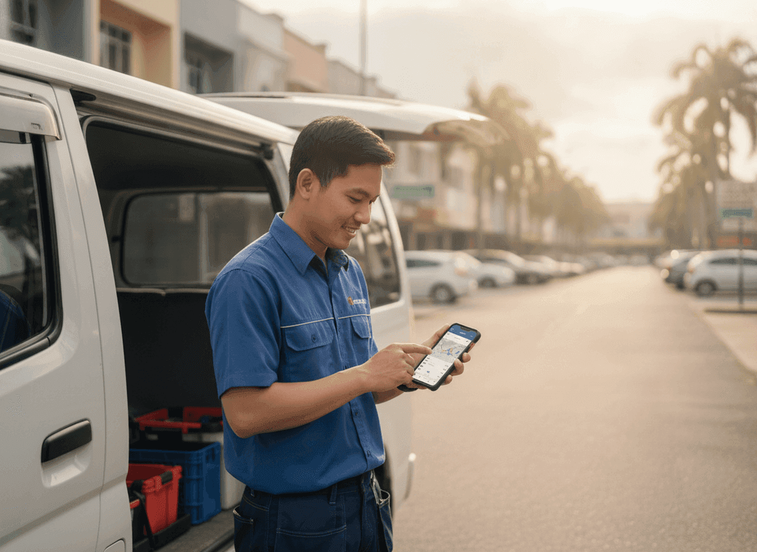 Puchong services firm — 15 hrs/week of coordination saved