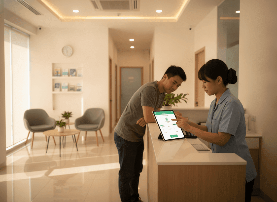 Puchong clinic — Front-desk calls cut ~40%
