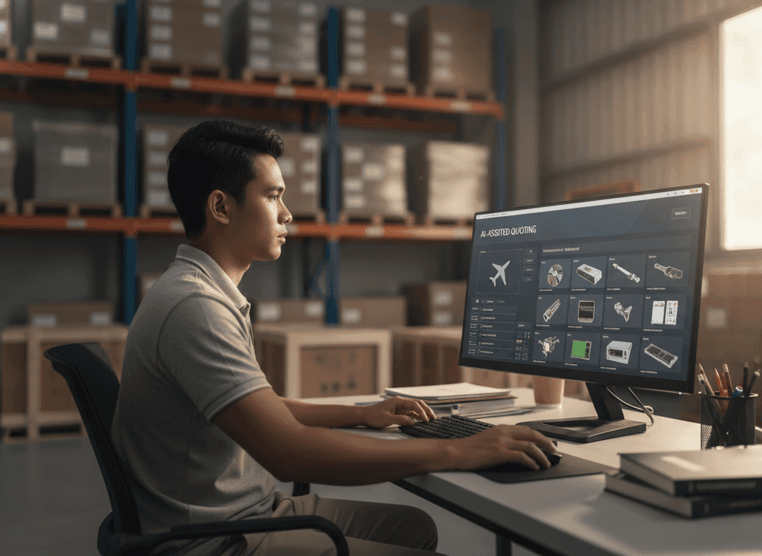 Subang aviation-parts supplier — Quote time cut ~70%