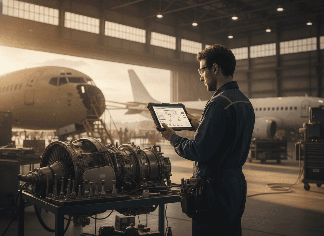 Subang aviation MRO — Audit-ready, 15 hrs/week saved