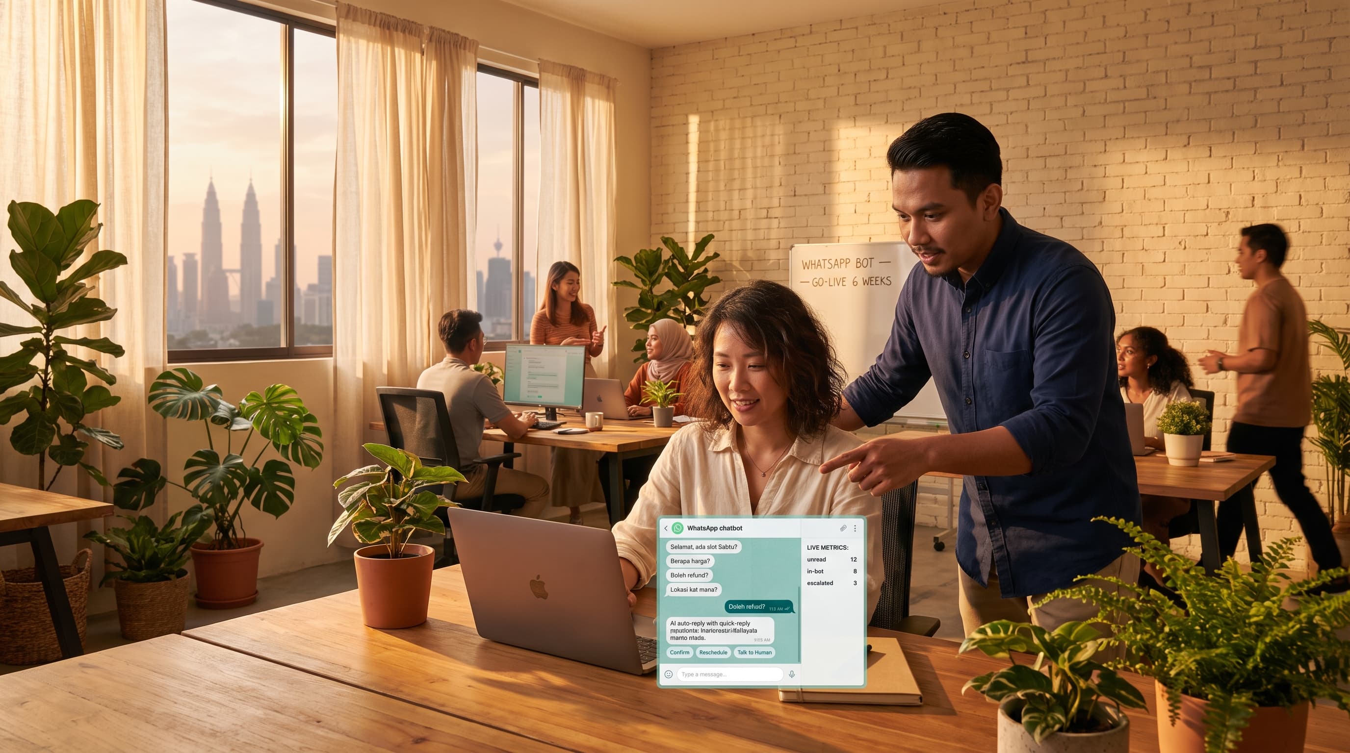 AI chatbot Selangor: 5 questions to ask before a WhatsApp bot build