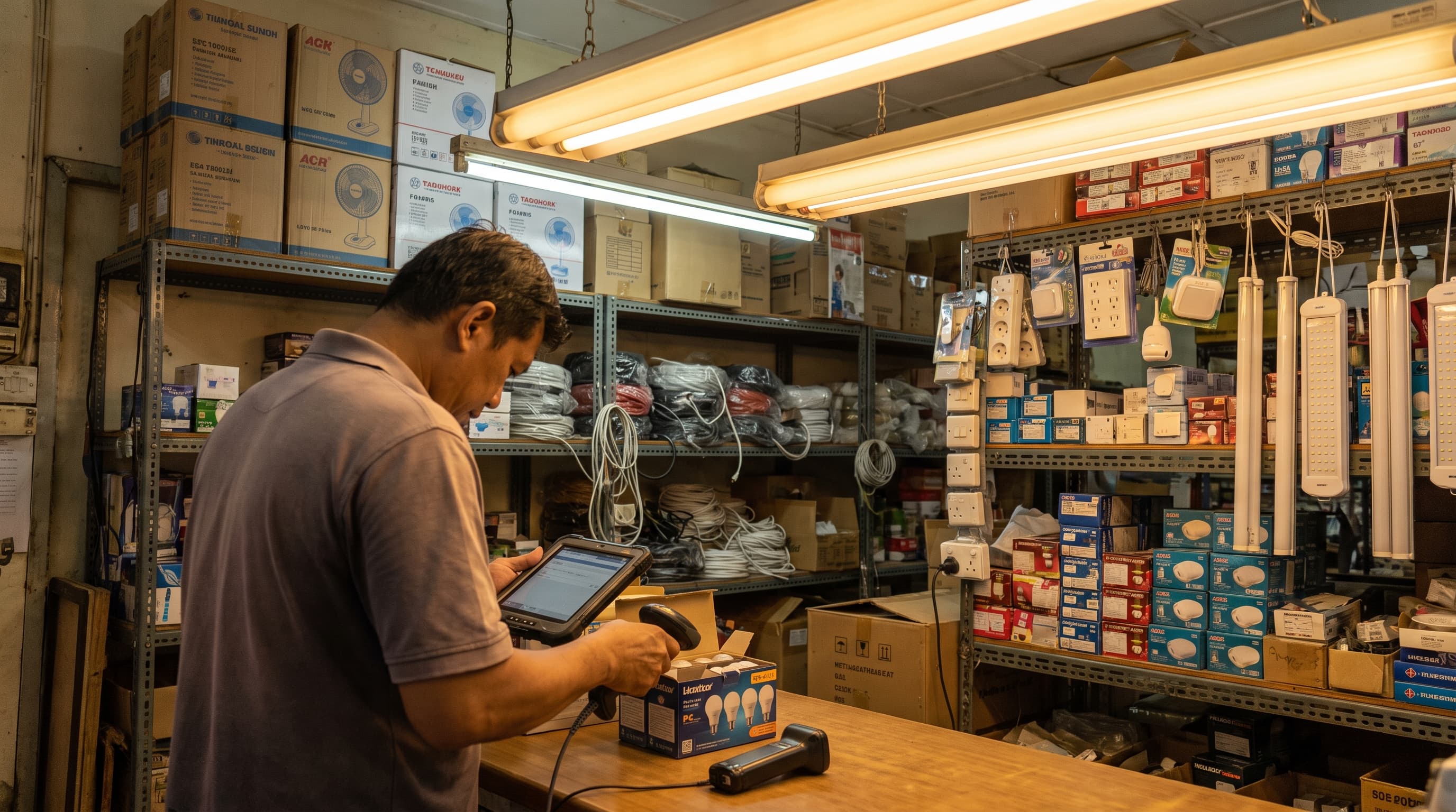 Case study: how a Sungai Petani electrical goods retailer cut stocktake from 2 days to 4 hours with a simple automation